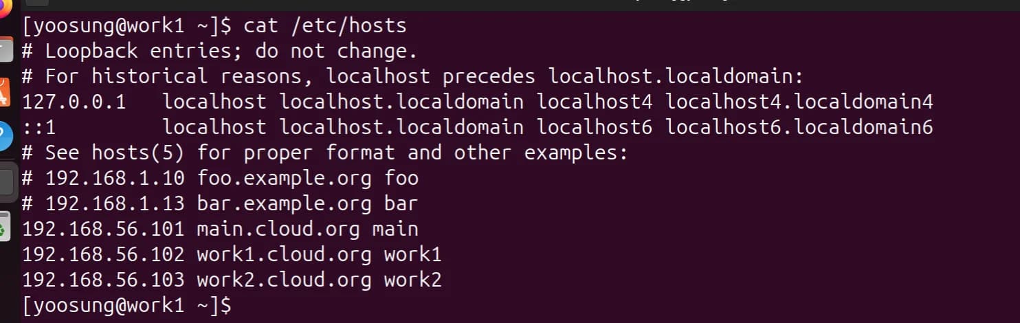 work1 /etc/hosts