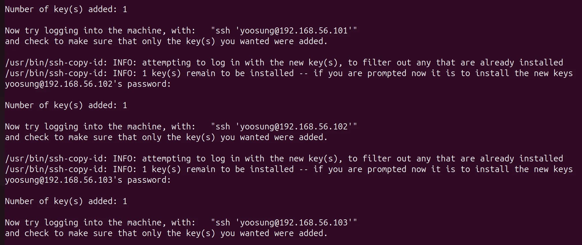 ssh-copy-id