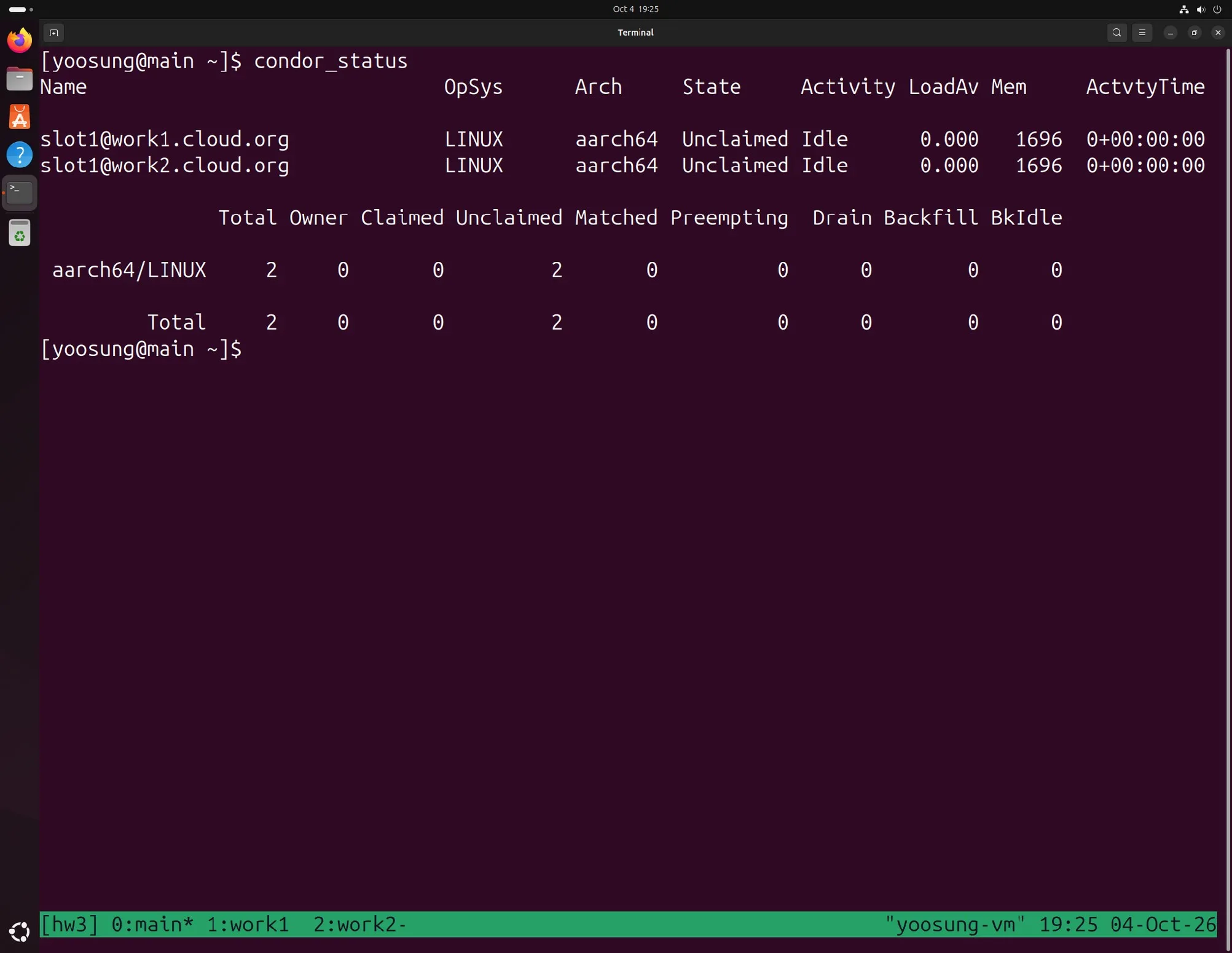 condor_status
